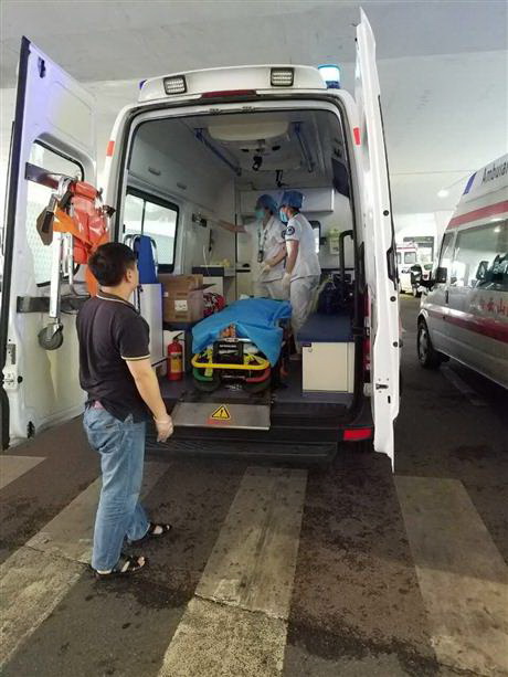 华北煤炭医学院附属医院救护车出租到汉中市汉台区 救护车出租收费多少钱