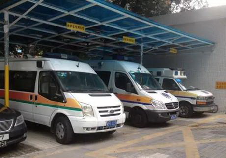 济南铁路局济南铁路中心医院120私人救护车租赁到赣州市上犹县 救护车长途出租多少钱一公里