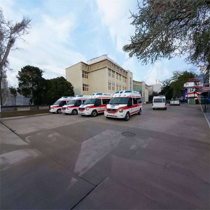 中科院皮肤病院租120私人急救车到烟台市莱山区 救护车出租需要多少钱