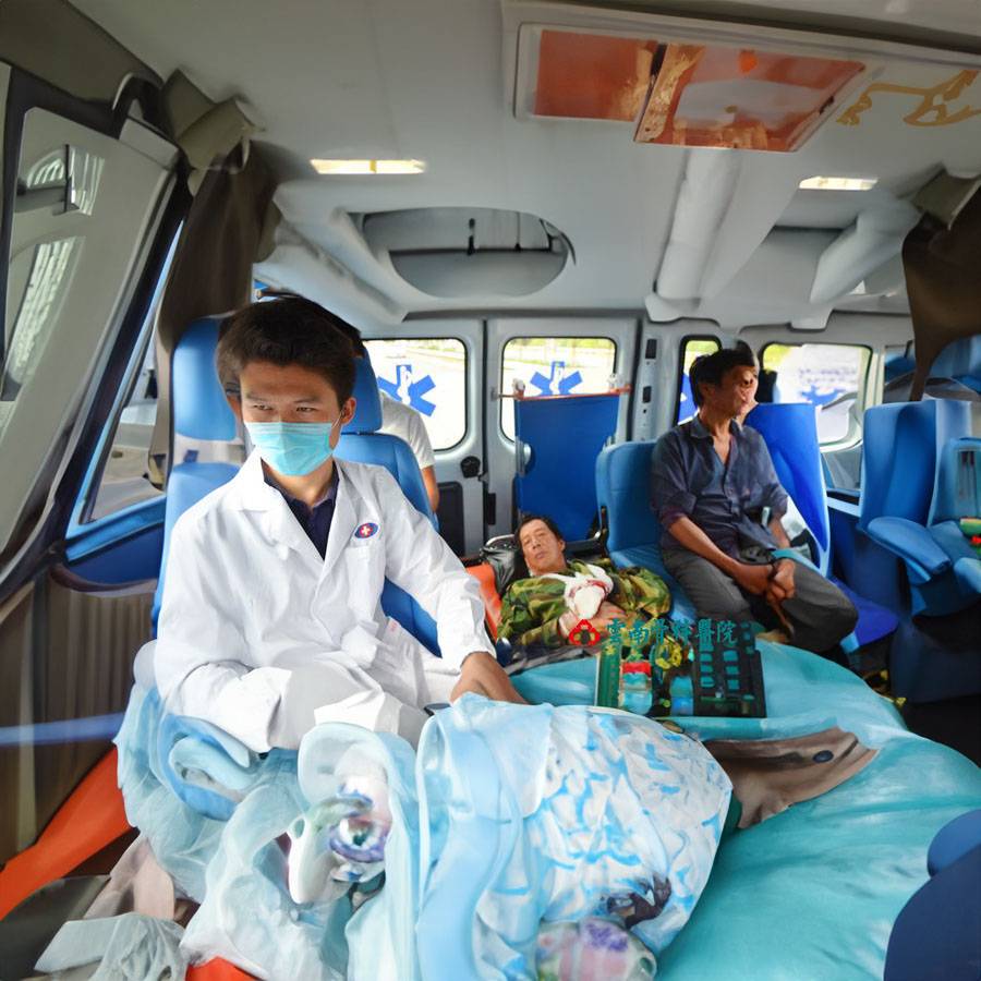 虎林市人民医院租用私人救护车护送到怀化市溆浦县 救护车出租公司费用多少