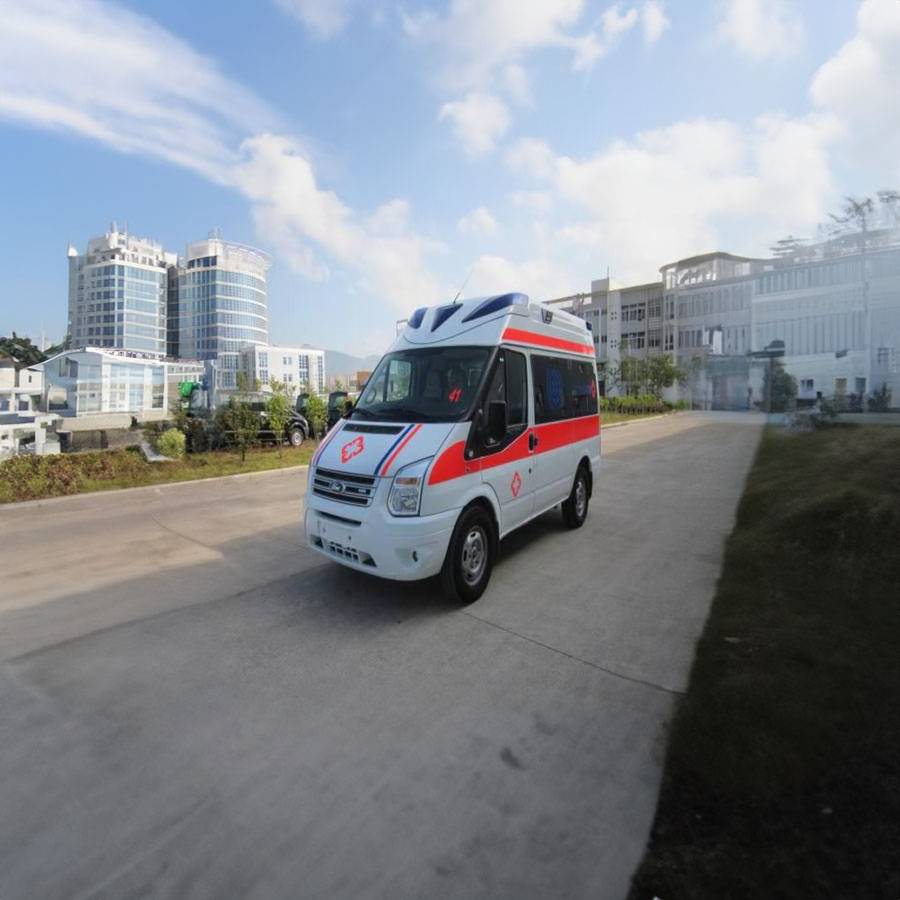 武警上海市总队医院（武警上海总医院）出租急救车护送到金昌市金川区 救护车出租租赁费用是多少