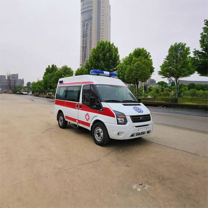 永州市中心医院（南华大学附属永州医院）私人救护车出租到菏泽市定陶县 救护车出租收费多少