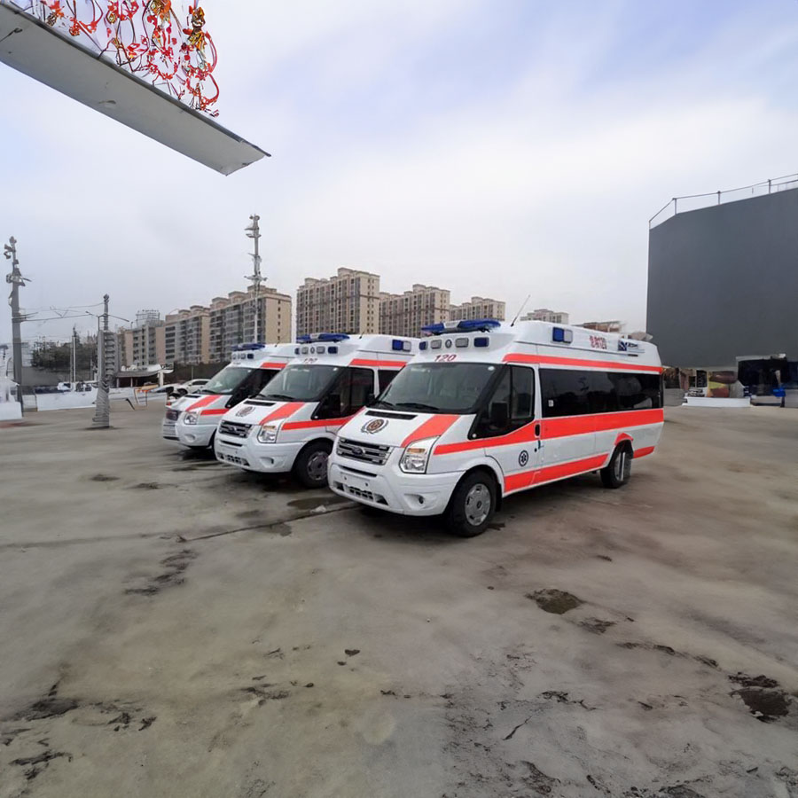 成都市第四人民医院（成都市精神卫生中心）预约私人救护车转运到酒泉市玉门市 跨省救护车出租电话多少