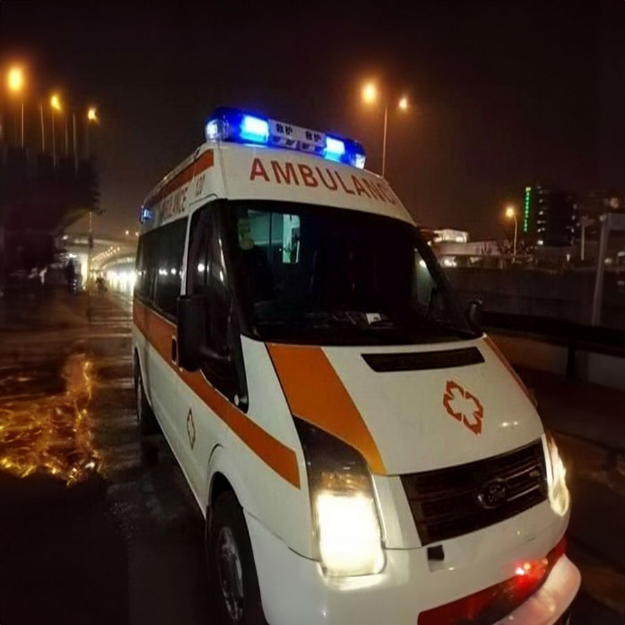 海南省中医院120私人救护车租赁到珠海市香洲区 医疗救护车出租多少钱