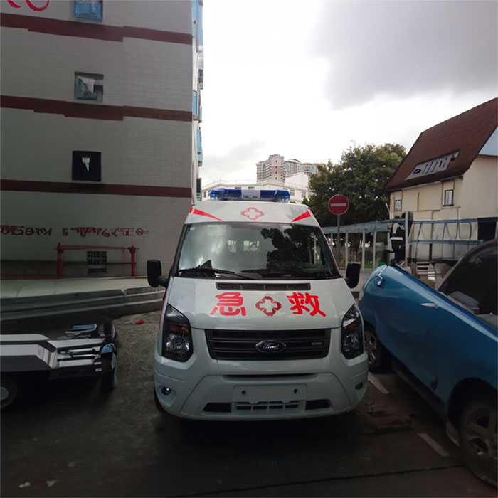榆林市中医院（北方医院）120私人救护车租赁到青岛市胶州市 叫救护车一般多少钱出租公司
