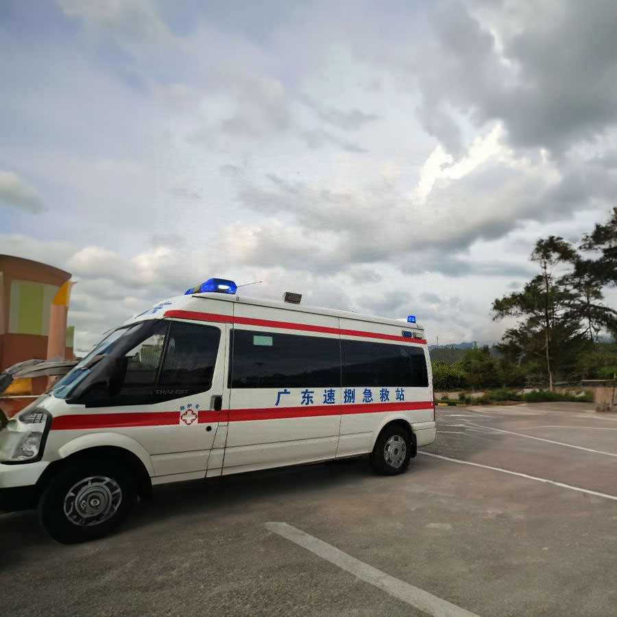 济南市中心医院预约私人救护车租赁到徐州市沛县 跨省120救护车出租多少钱