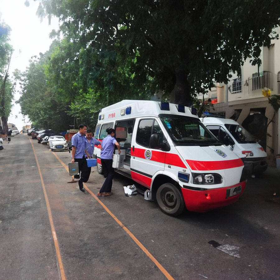 西藏自治区人民医院私人救护车出租到沧州市盐山县 出租救护车一般多少钱一辆